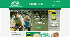 Desktop Screenshot of naturecuregold.com